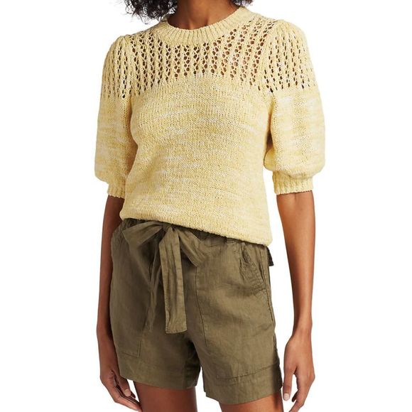 $248 JOIE Una Plumeria Sweater SMALL - Picture 6 of 8